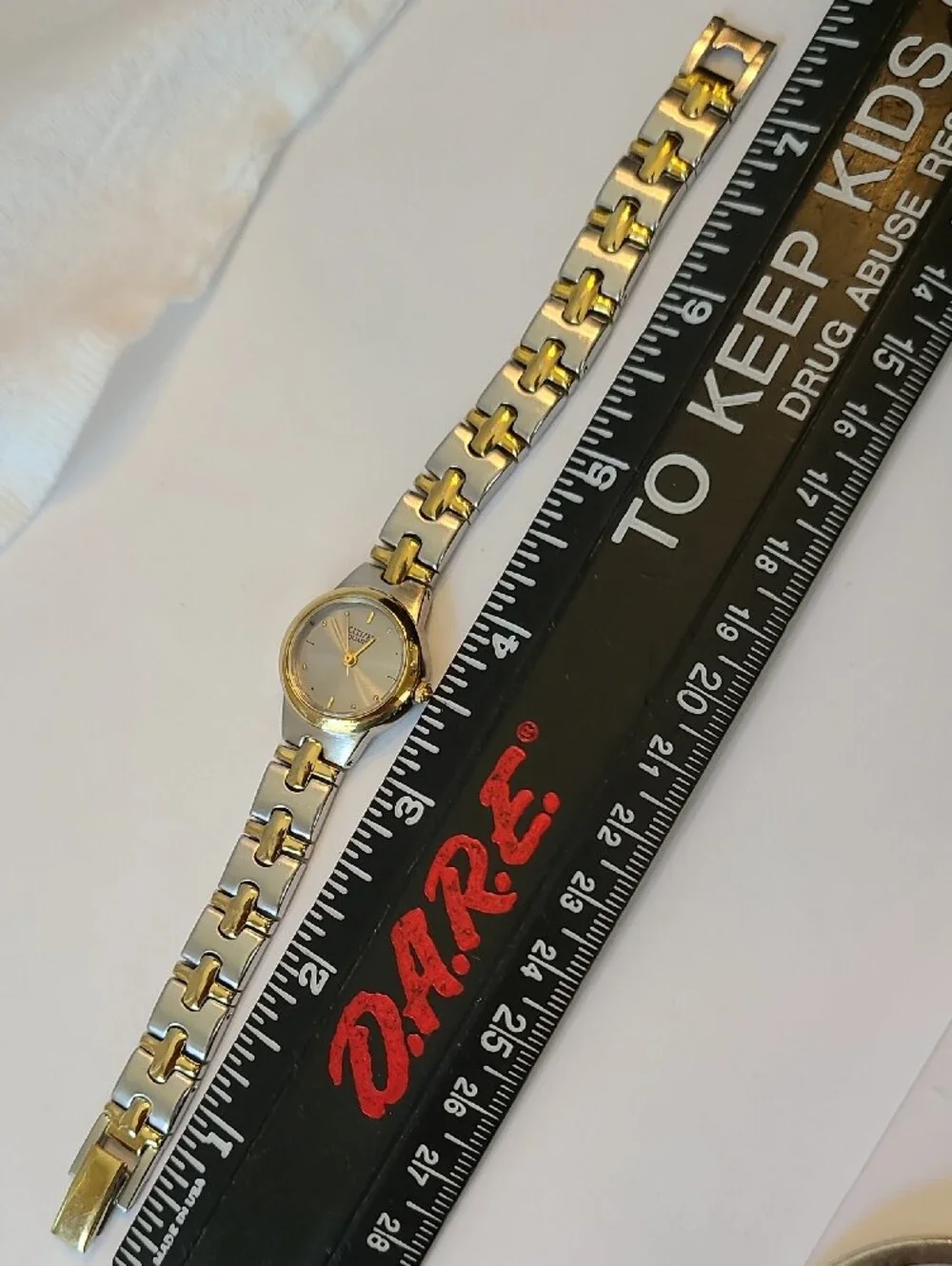 Citizen Two-Tone Gold and Silver Women's Bracelet Watch